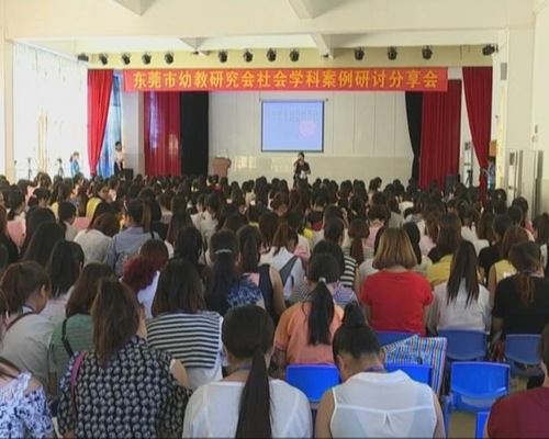 东莞市幼教研究会社会学科案例研讨分享会走进望牛墩 